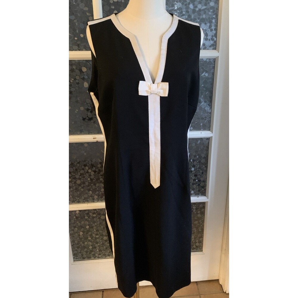 INC Int Concepts Dress Black White Classic LBD Breakfast at Tiffany's Vibe